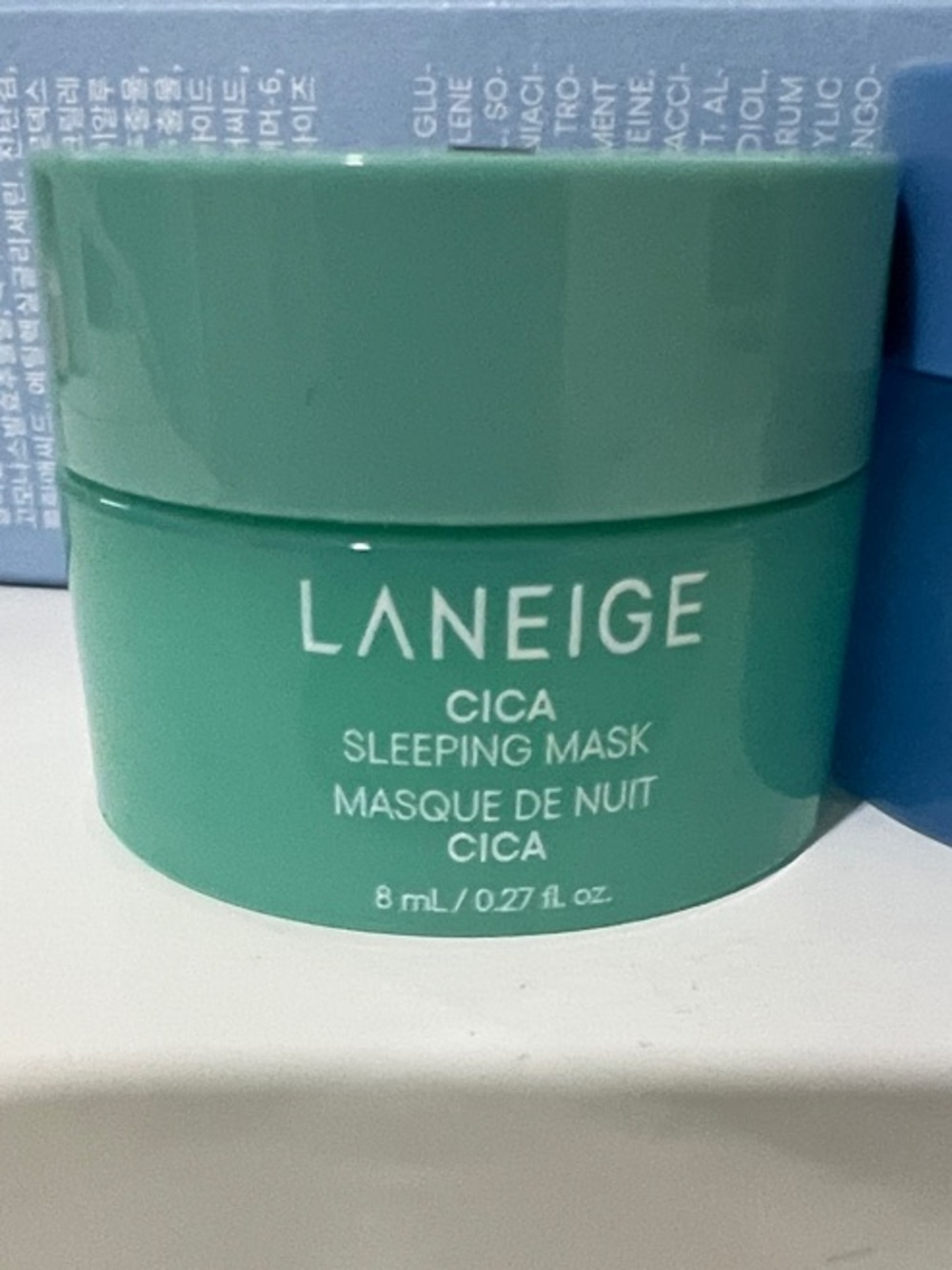 LANEIGE Water Bank Aqua Facial 30ml Serum with Sleeping Masks – Cica & Water - Picture 4 of 12